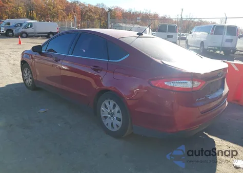 2013 Ford Fusion S из США, поврежденный, VIN 3FA6P0G71DR319105